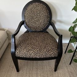 Leopard Print Chair