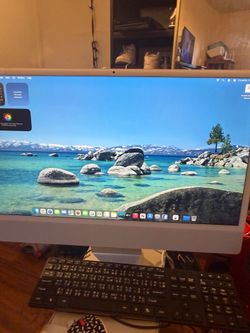 2023 24 inch IMAC M3 8 core Cpu 10 core GPU 8 gb 256 gb OS