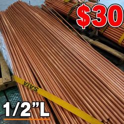 1/2" Copper Pipe Type L 10ft - Contractor Pricing