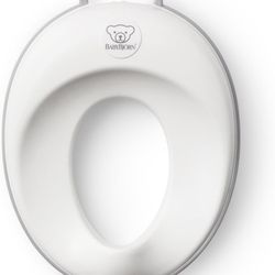 BABYBJORN Toilet Trainer, White/Gray