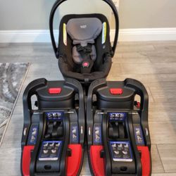 Britax car seat and Bases