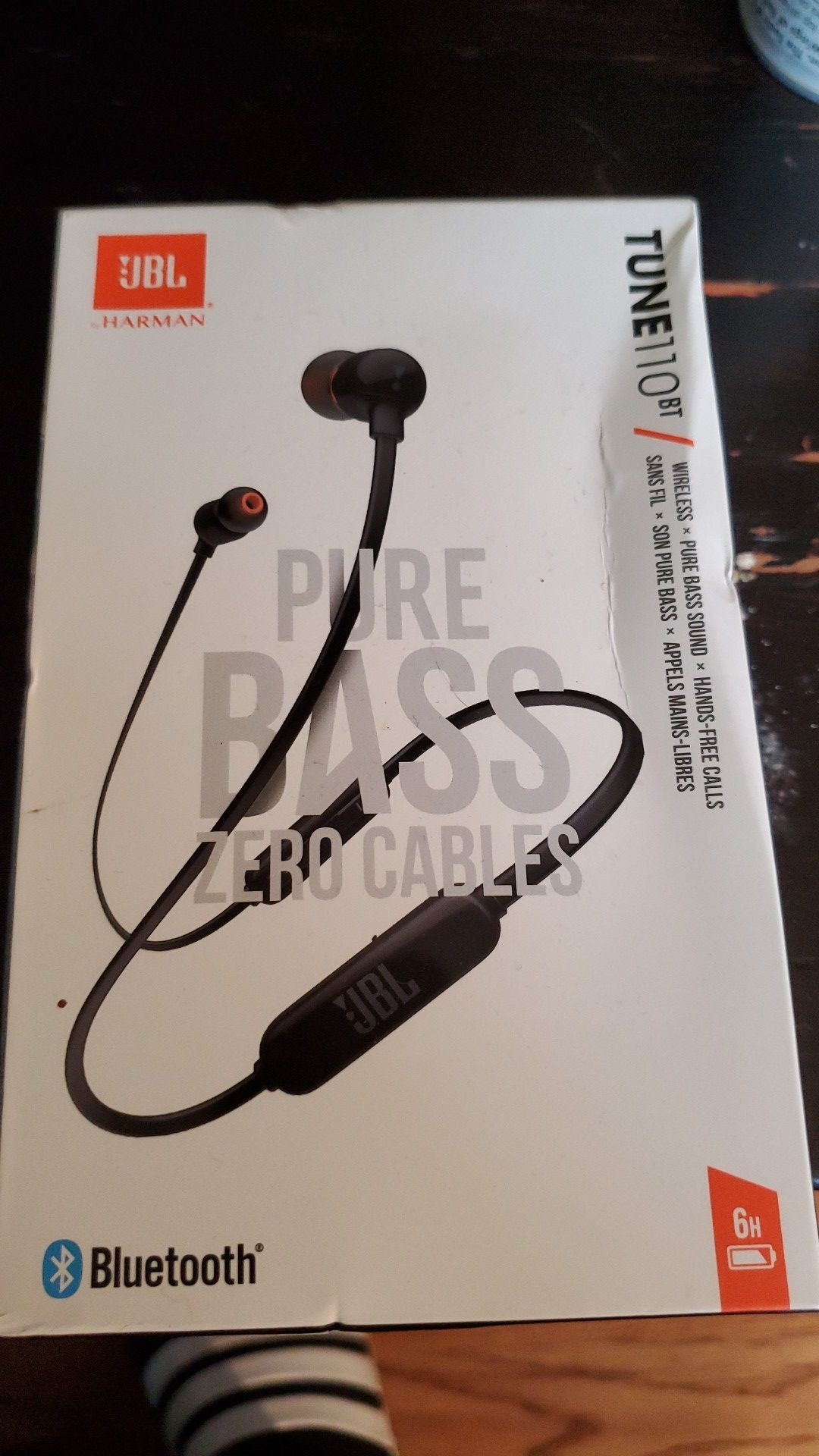 JBL Tune 110 Bluetooth headphones