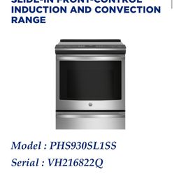 GE Profile Induction Cooktop 