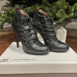 Andrea Black Booties