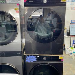 Samsung Bespoke Washer 5.3 Cu Ft And Dryer 8 Cu Ft 