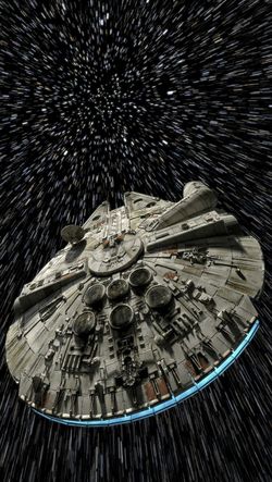 STAR WARS MILLENNIUM FALCON PICTURE