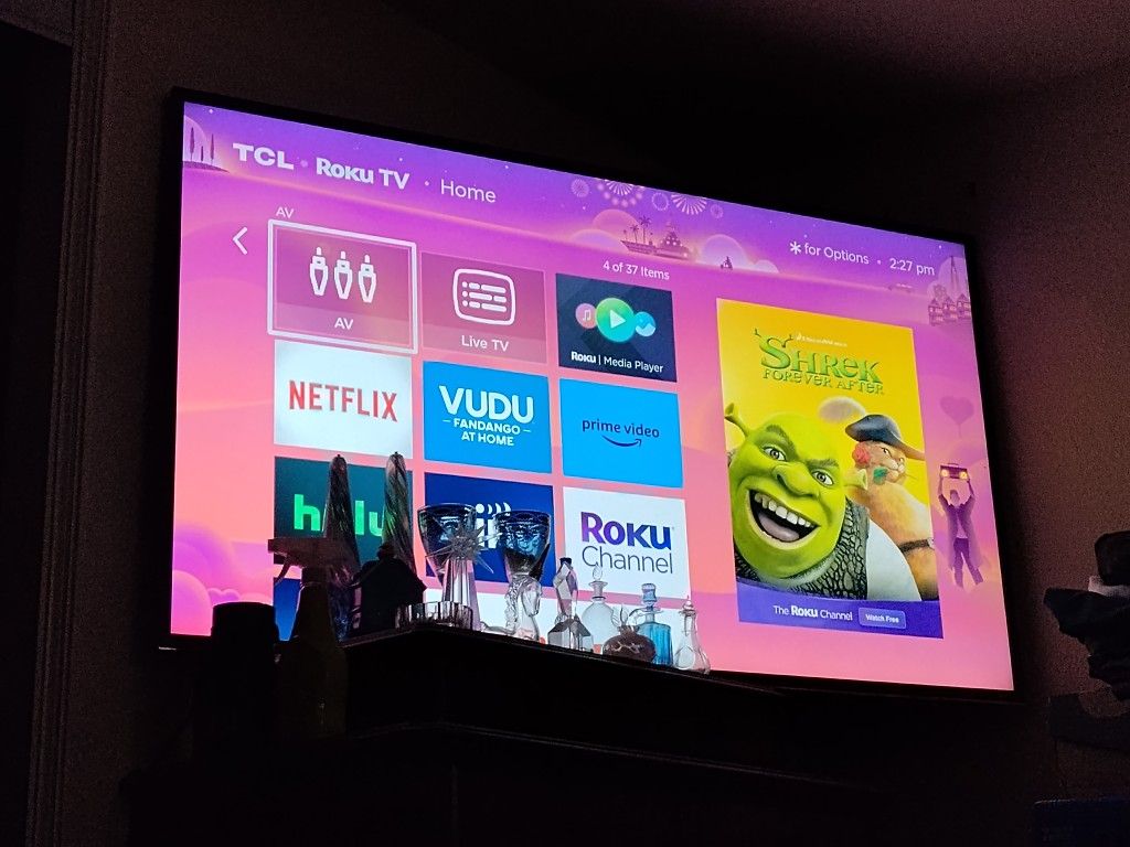 55" TCL Smart Roku TV