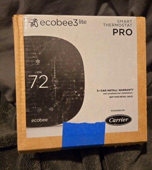2 Carrier Ecobee 3 Light PRO touchscreen Home Thermostat $70