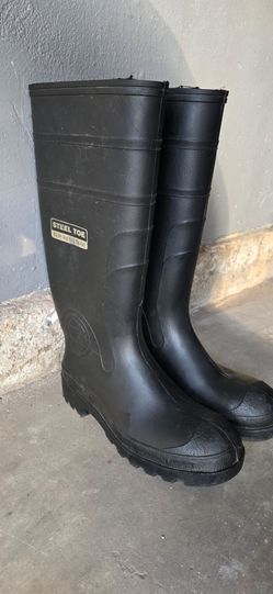 Steel Toe Slip Resistant Rubber Boots
