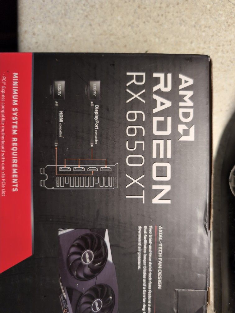 And Radeon 6650xt OC