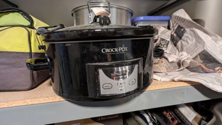 Digital crock-Pot With Locking Lid For Car Rides