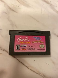 Barbie game boy advance game