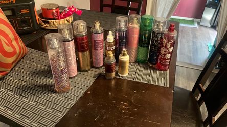 Body spray from Bath and body works