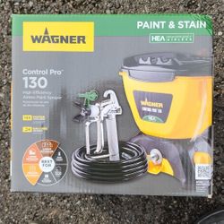 Wagner pait sprayer control pro 130 hea stain
Brand new, 