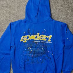 Marina Blue Spyder Hoodie 
