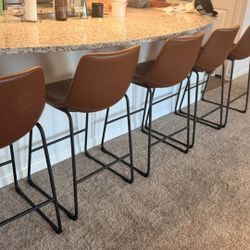 Set of 6 Bar Chairs