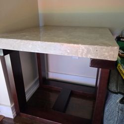 Marble End Table