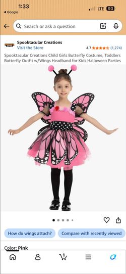 Pink Butterfly costume. 🦋🩷