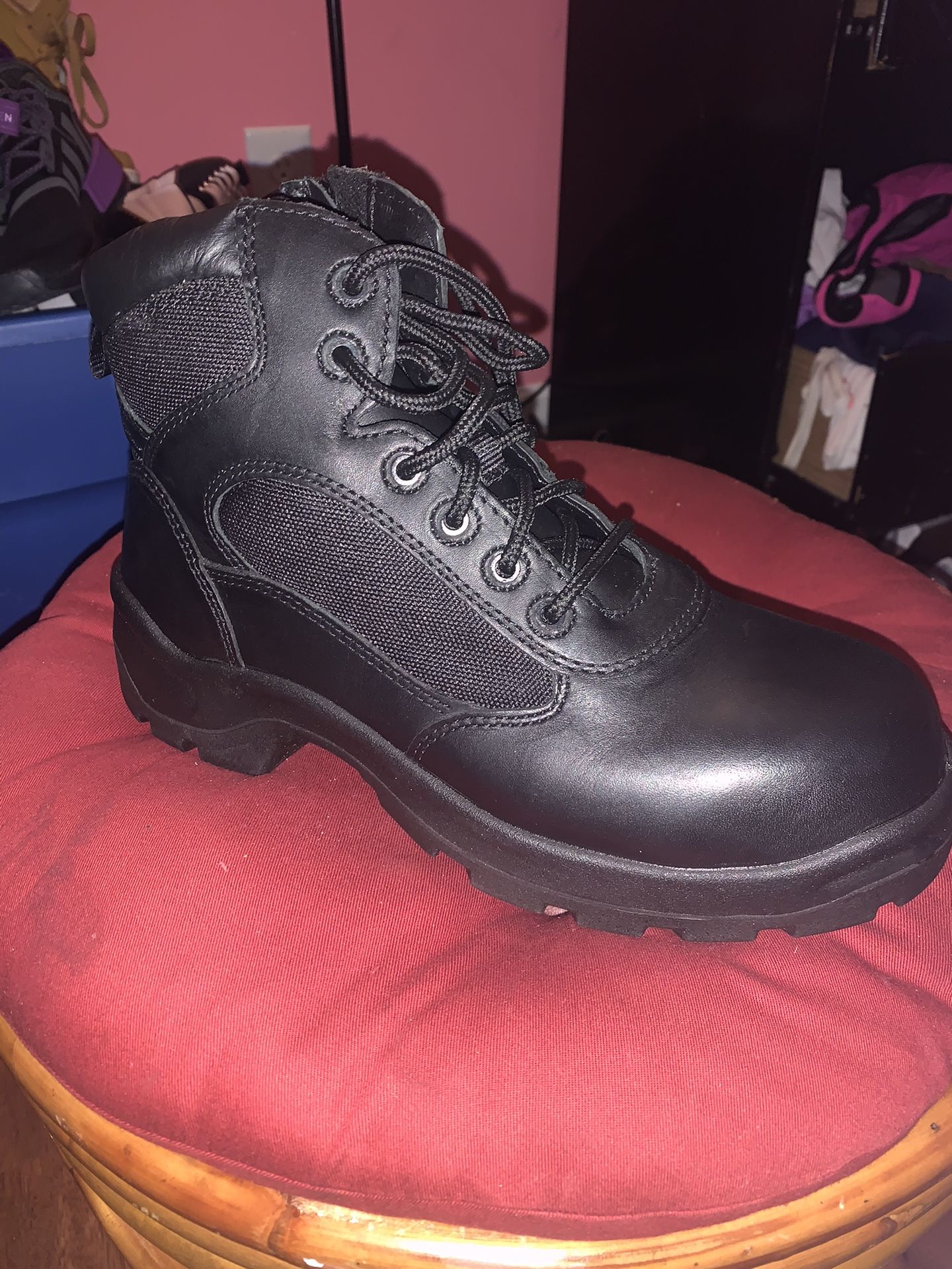 RED WING STEEL TOE BOOTS SIZE 9