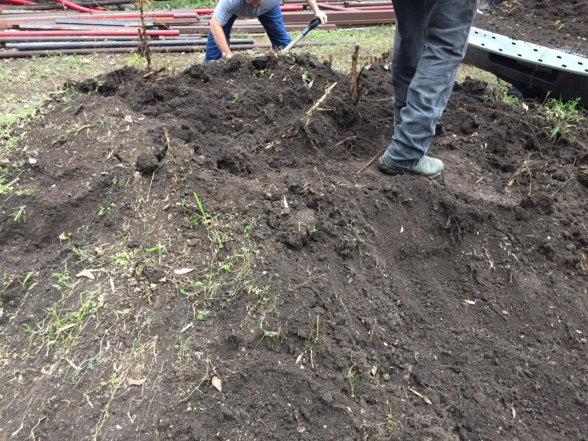 2 cubic yards of topsoil FREE