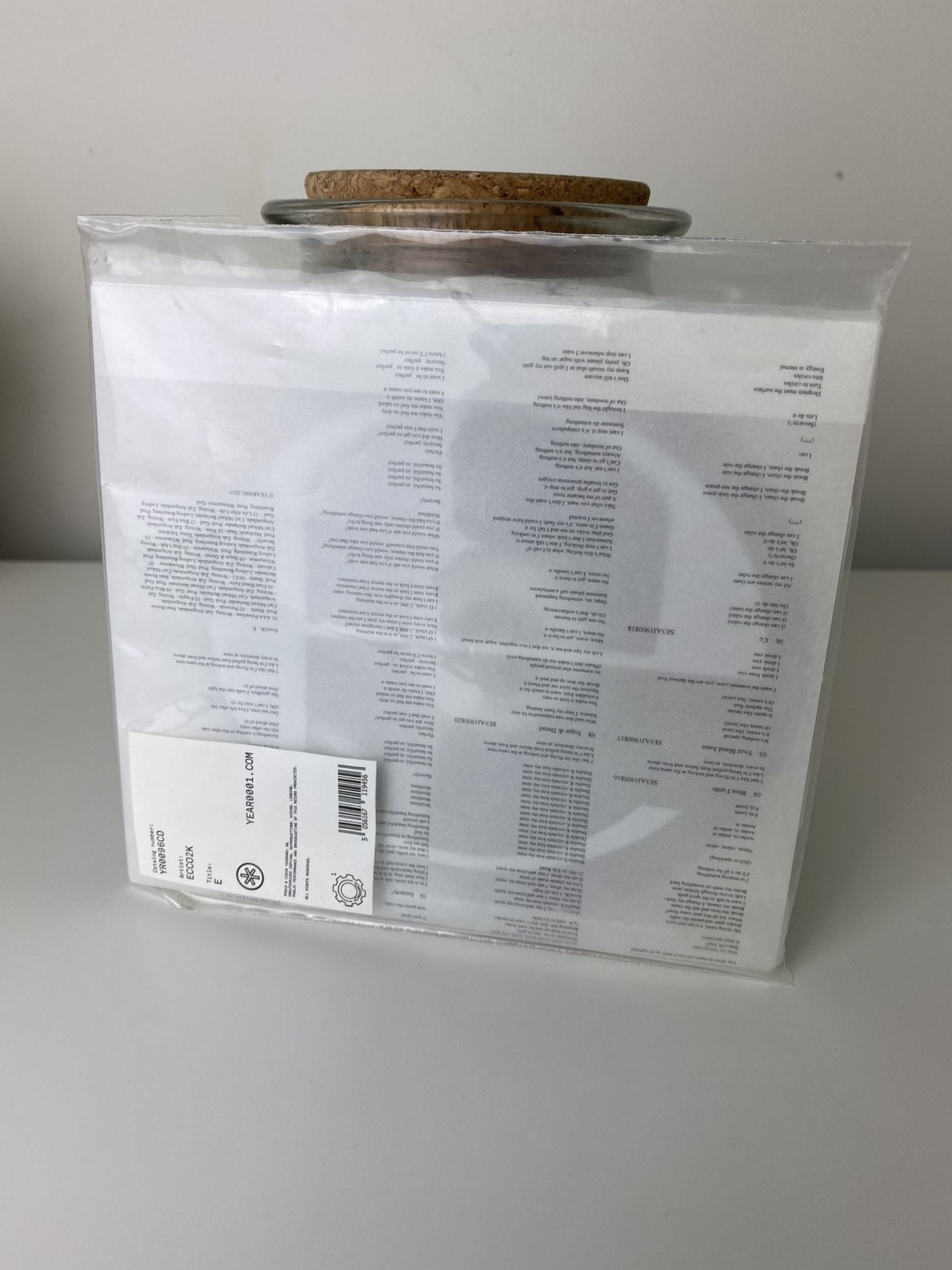 Ecco2k E Album CD