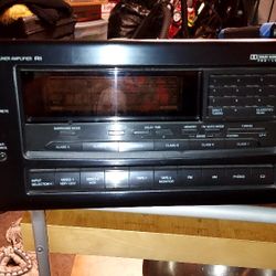 Onkyo Receiver Plus 2 Side Boston Speakers And Cener