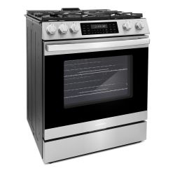 New Open Box 30" Gas Range with 8 Function Convection Oven