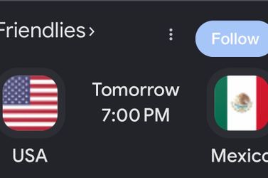 USA vs Mexico