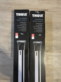 Thule Aero Blade edge raised mount bars snowboard rack 