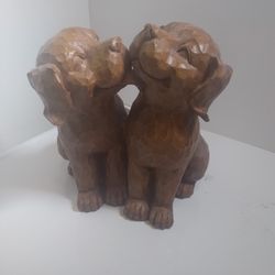 Dogs Decor Statue
