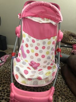 Little toddler shopping cart and little Stroller