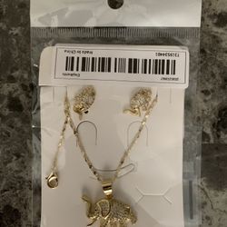 $20 Gold Plated elephant chain