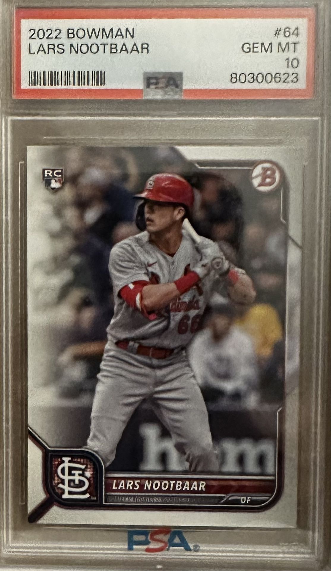 Nootbaar 2022 Bowman Rookie Card