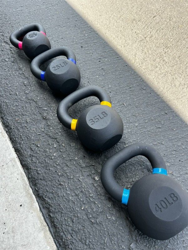 NEW Kettlebells Weight Set Kettle Bell Home Gym Crossfit Olympic Weights 