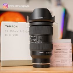 Tamron 35-150mm lens (nikon z )
