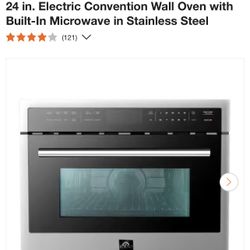 24 in Forno Built In Microwave 