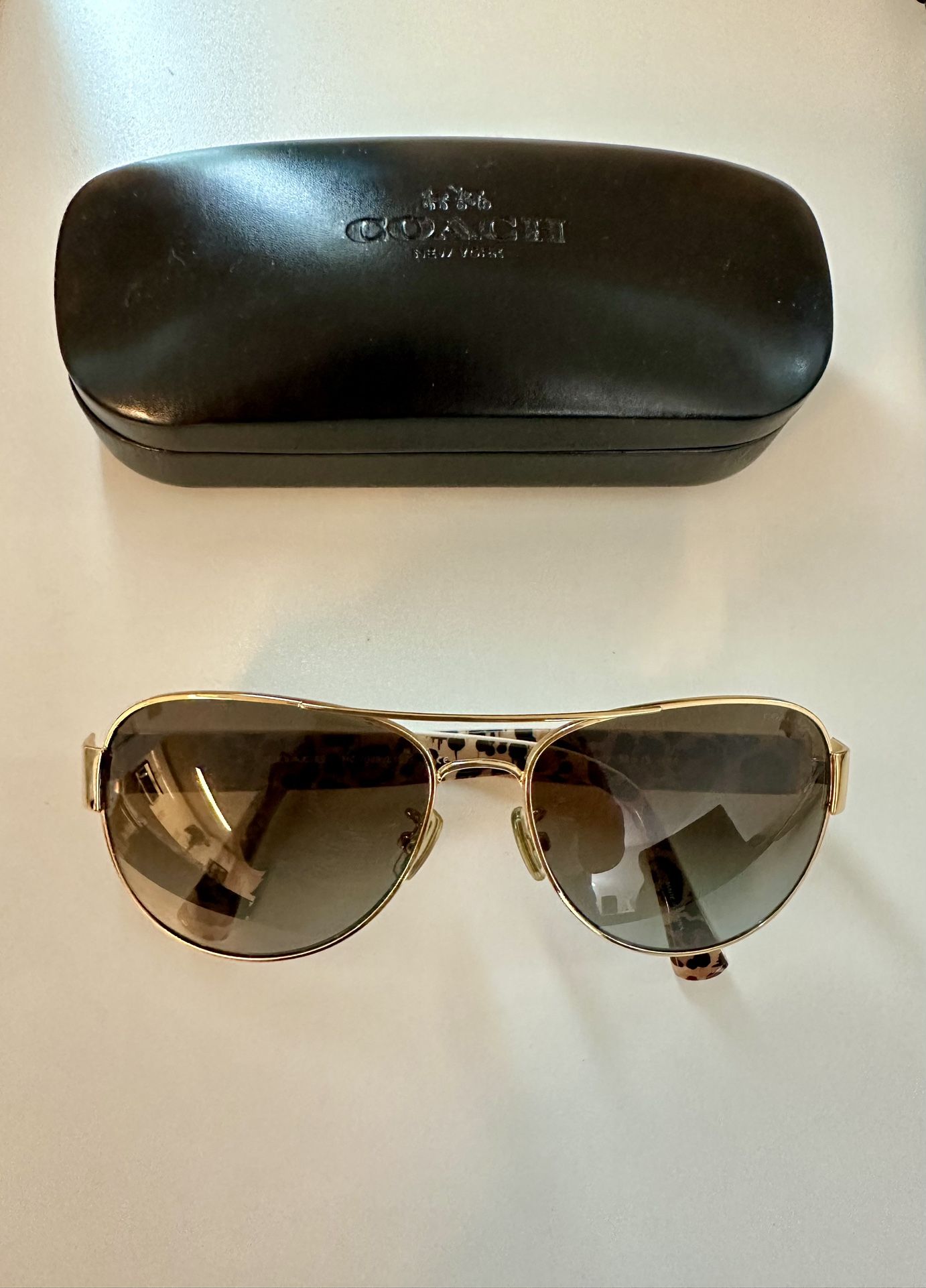 New Women’s Aviator Sunglasses from Coach