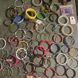 Fun Lot of 100 Bracelets