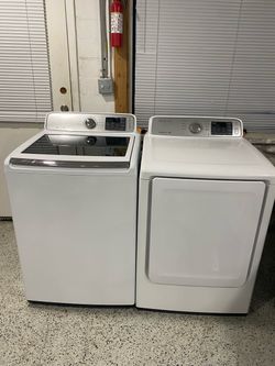 SAMSUNG WASHER AND. DRYER. SET