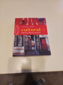 Cultural Psychology Textbook
