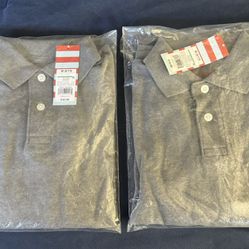 2 Cat & Jack Boys’ Short Sleeve Pique Uniform Polo Shirt