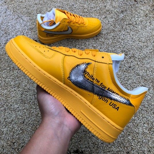 OFF WHITE AIR FORCE 1S more colors available