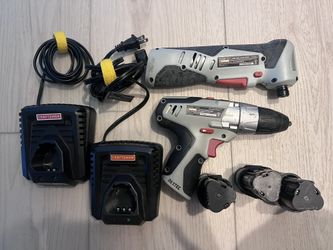 Craftsman 12V NexGen Drill Driver and Right Angle Impact Driver