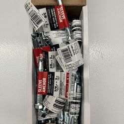 Mitek Medium Duty Sleeve Anchors 3/8in x 3in