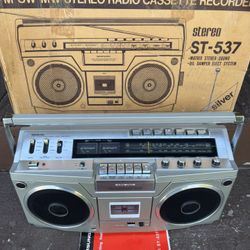 Samsung Marantz Boom Box Boombox Ghetto Blaster Stereo Cassette Radio