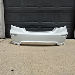 14-15 civic coupe rear bumper OEM