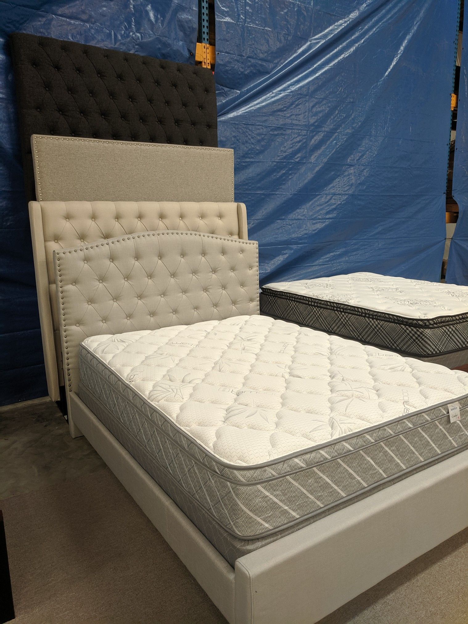 NEW Headboard & Frame Bed Sets $250