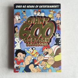 Giant 600 Cartoon Collection 12-Disc DVD Set 2008 Mill Creek Golden Age Cartoon