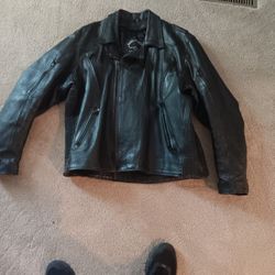 Leather Coat