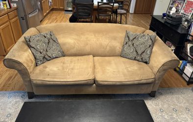Brown Couch And Chair